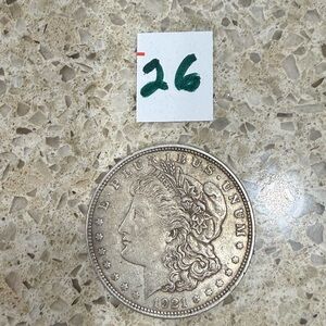 1921 Morgan Silver Dollar